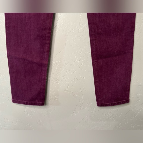 REVOLVE AG Jeans The Stevie Ankle Slim Straight Merlot Berry SZ 27P - Picture 11 of 17